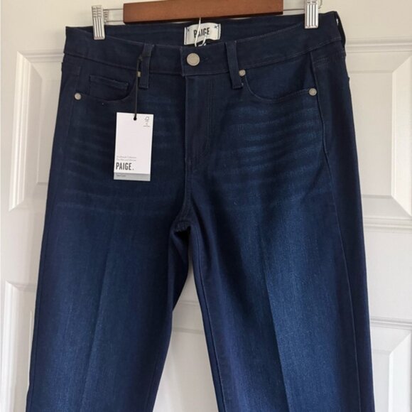 PAIGE Manhattan Bootcut Jeans NWT w/ Flaw - Picture 4 of 14